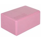 Yoga Block kocka na jógu ružová výška / šírka 7,5 cm