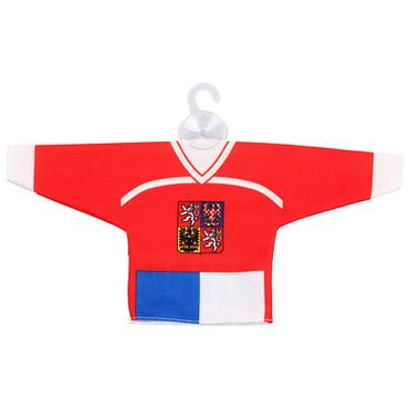 ČR Nagano 1998 hokejový minidres červená varianta 37784
