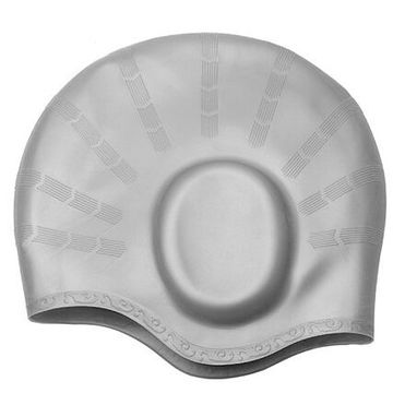 Ear Cap plavecká čiapka sivá balenie 1 ks